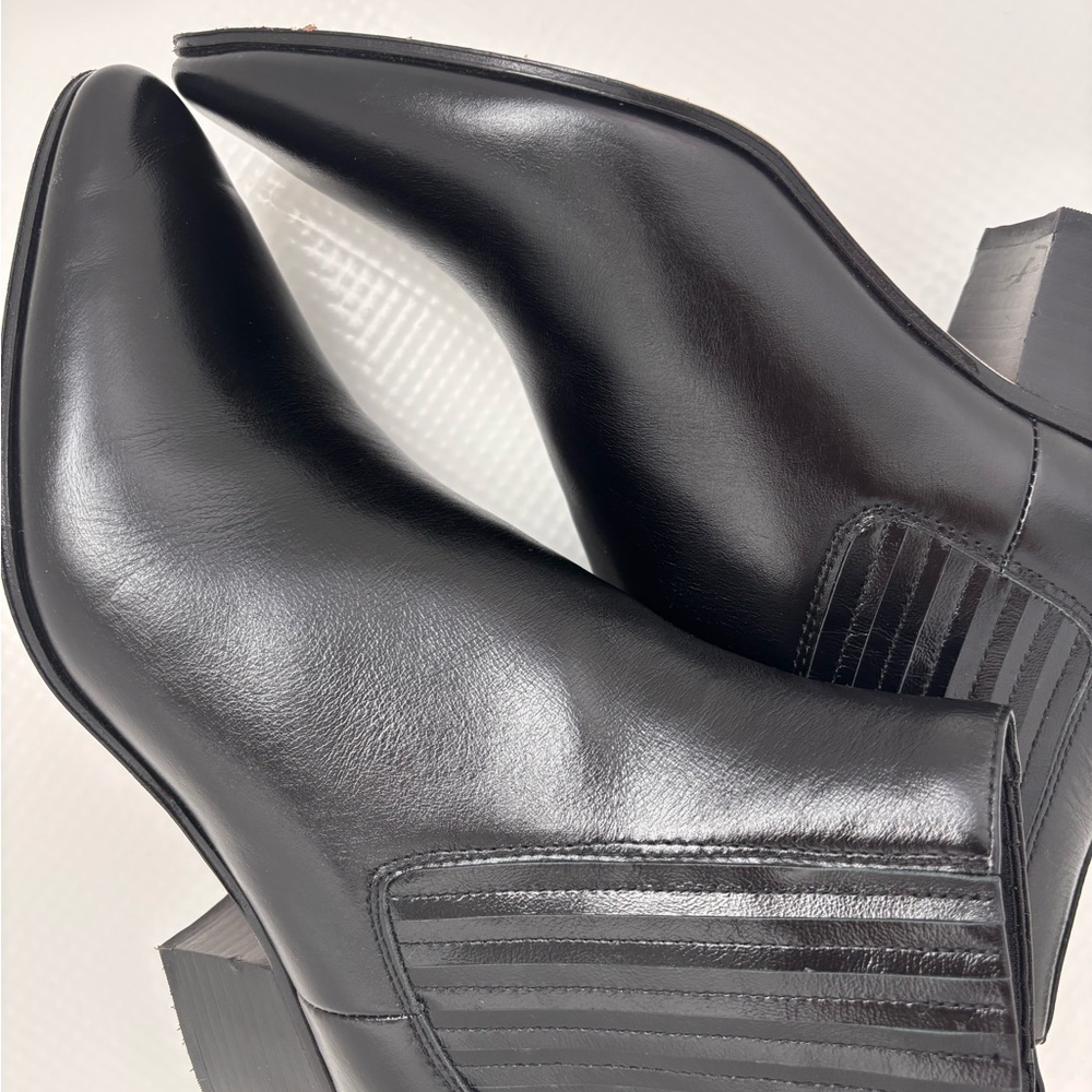 PAIGE Black Ankle Boots